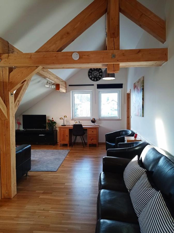 Ferienhaus Am Bach Lägenhet Achslach Exteriör bild