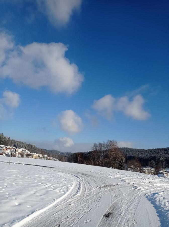 Ferienhaus Am Bach Lägenhet Achslach Exteriör bild