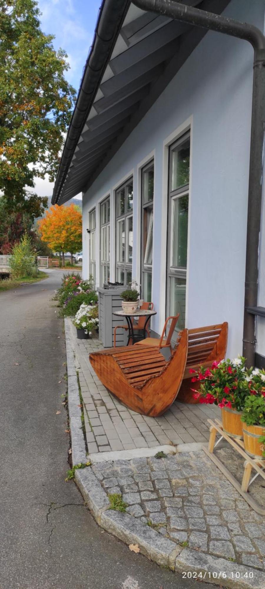 Ferienhaus Am Bach Lägenhet Achslach Exteriör bild